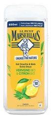 Le Petit Marseillais Gel Douche & Bain Extra Doux Citron & Verveine Bio 650 ml