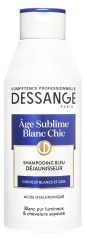 Dessange &Acirc;ge Sublime Blanc Chic Shampoing Bleu D&eacute;jaunisseur Acide Hyaluronique 250 ml