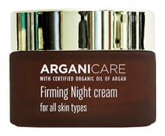 Arganicare Cr&egrave;me de Nuit Raffermissante Tous Types de Peau 50 ml