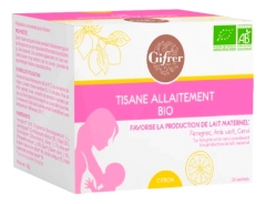 Gifrer Tisane Allaitement Go&ucirc;t Citron Bio 20 Sachets