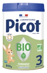 Picot Lait de Croissance 10 Mois et + Bio 800 g