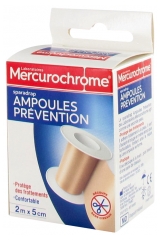 Mercurochrome Sparadrap Pr&eacute;vention Ampoules 2 m X 5 cm