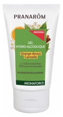 Pranar&ocirc;m Aromaforce Gel Hydro-Alcoolique+ Orange Douce Cannelle 50 ml