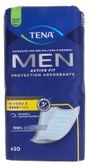 Tena Men Active Fit Protection Absorbante Niveau 2 20 Unit&eacute;s
