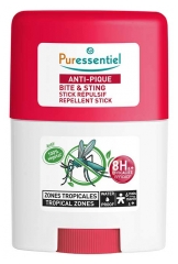 Puressentiel Anti-Pique Stick R&eacute;pulsif Zones Tropicales Waterproof 20 ml