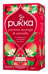 Pukka Infusion Pomme Sauvage et Cannelle Bio 20 Sachets