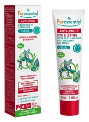 Puressentiel Cr&egrave;me Multi-Apaisante B&eacute;b&eacute; Anti-Pique Aux Hv Bio - 30 ml
