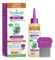 Puressentiel Anti-Poux Lotion Traitante + Peigne 200 ml 