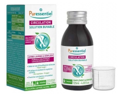 Puressentiel Circulation Solution Buvable Jambes Gonfl&eacute;es & Lourdes 125 ml
