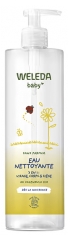 Weleda Baby Eau Nettoyante au Calendula Visage Corps et Si&egrave;ge Sans Parfum 400 ml