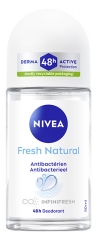 Nivea Fresh Natural O2 D&eacute;odorant Protection 48H Flacon Bille 50 ml