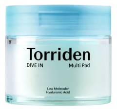 Torriden Dive In Disques Tonifiants et Apaisants Acide Hyaluronique 80 Disques