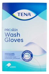 Tena ProSkin Wash Glove Gants de Toilette 200 Unit&eacute;s