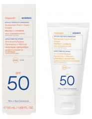 Korres Yoghurt Cr&egrave;me Solaire Visage et Yeux SPF50 Peaux Sensibles 50 ml 