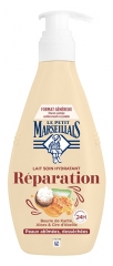 Le Petit Marseillais Lait Soin Hydratant R&eacute;paration pour les Peaux Ab&icirc;m&eacute;es Dess&eacute;ch&eacute;es 400 ml