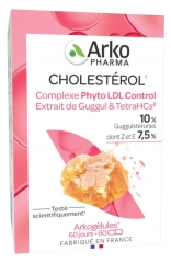 Arkopharma Arkog&eacute;lules Complexe Phyto LDL Control Extrait de Guggul & TetraHCs&sup2; Cholest&eacute;rol 60 G&eacute;lules