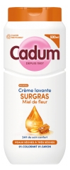 Cadum Cr&egrave;me Lavante Surgras Miel de Fleurs Peaux S&egrave;ches &agrave; Tr&egrave;s S&egrave;ches 500 ml