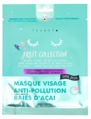 Inuwet Fruit Collection Masque Visage Anti-Pollution aux Extraits de Baies d'Aca&iuml; 30 ml