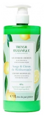 Tr&eacute;sor Botanique Gel Douche Sauge & Citron de M&eacute;diterran&eacute;e 1 L