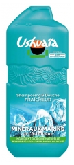 Ushua&iuml;a Shampoing Douche Fraicheur Min&eacute;raux Marins de l'Atlantique 490 ml