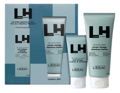 Lierac Homme Coffret Gel Hydratant &Eacute;nergisant Visage & Yeux 50 ml + Gel Douche Int&eacute;gral 200 ml Offert