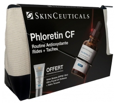 SkinCeuticals Trousse Phloretin CF S&eacute;rum Antioxydant Anti-Taches 30 ml + Ultra Facial UV D&eacute;fense SPF 50 15 ml Offert
