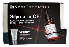 SkinCeuticals Trousse Silymarin CF S&eacute;rum Antioxydant 30 ml + Ultra Facial UV D&eacute;fense SPF 50 15 ml Offert