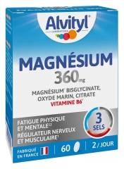 Alvityl Magn&eacute;sium 360 mg 60 Comprim&eacute;s &agrave; Avaler