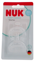 NUK First Choice 2 T&eacute;tines Per&ccedil;age S Anti-Colique D&egrave;s la Naissance