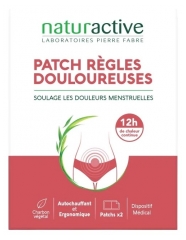 Naturactive Patch R&egrave;gles Douloureuse 2 Patchs Chauffants