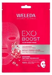 Weleda Exo Boost Glow Masque en Tissu &Eacute;clat 20 ml
