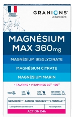 Granions Magn&eacute;sium Max 360 mg 30 Jours 90 Comprim&eacute;s
