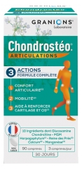 Granions Chondrost&eacute;o ? + Format &Eacute;conomique - 1 Mois - 90 Comprim&eacute;s