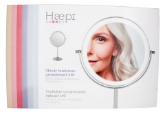 Haepi Miroir Lumineux Grossissant x10 Sans Fil