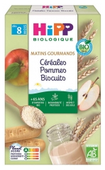Hipp C&eacute;r&eacute;ales Pommes Biscuits Bo&icirc;te 250 g D&egrave;s 8 Mois
