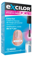 Excilor Forte Traitement Mycose de l'Ongle avec Pinceau Applicateur 30 ml + 1 Coupe Ongles Offert