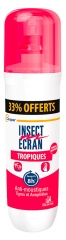 Insect Ecran Anti-Moustiques Spray R&eacute;pulsif Jusqu'&agrave; 8H Peau Sp&eacute;cial Tropiques 100 ml