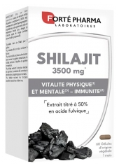 Fort&eacute; Pharma Shilajit 3500 mg 60 G&eacute;lules V&eacute;g&eacute;tales