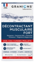 Granions D&eacute;contractant Musculaire Fort Dos Cou Cuisses Mollets 20 Comprim&eacute;s