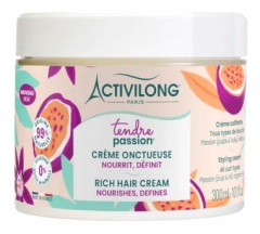 Activilong Tendre Passion Cr&egrave;me Coiffante Onctueuse pour Tous les Types de Boucles 300 ml