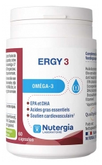 Nutergia Ergy 3 Om&eacute;ga-3 60 Capsules