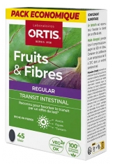 Ortis Fruits&fibres Regular Ecopack 45 Comprim&eacute;s