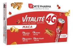 Fort&eacute; Pharma Vitalit&eacute; 4 g Maca 10 Unidoses &agrave; Boire
