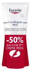 Eucerin Urearepair Plus Cr&egrave;me Pieds 10% Ur&eacute;e Lot de 2 X 100 ml