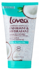 Lovea Gommage Corps Hydratant & Exfoliant Huile de Coco Bio 150 ml