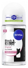 Nivea D&eacute;odorant Bille Anti‑Transpirant 72H Black & White Original 50 ml