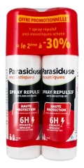 Parasidose Moustiques Spray Anti-Moustiques Zones Tropicales 2x100 ml