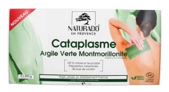 Naturado en Provence Cataplasme R&eacute;utilisable Argile Verte Montmorillonite Bio 4x200 g