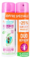 Puressentiel Spray R&eacute;pulsif Poux Lot 2 x 75 ML