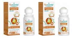 Roller Puressentiel pour Articulations et Muscles &agrave; Base d'Huiles Essentielles - Lot de 2 x 75 ml